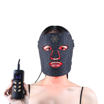 Red Light Therapy LED Face Mask - 90 Day 100% Money Back Guarantee