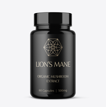 Lion's Mane - Certified Organic Mushroom Capsules 500mg x 60 - MADE IN AUSTRALIA
