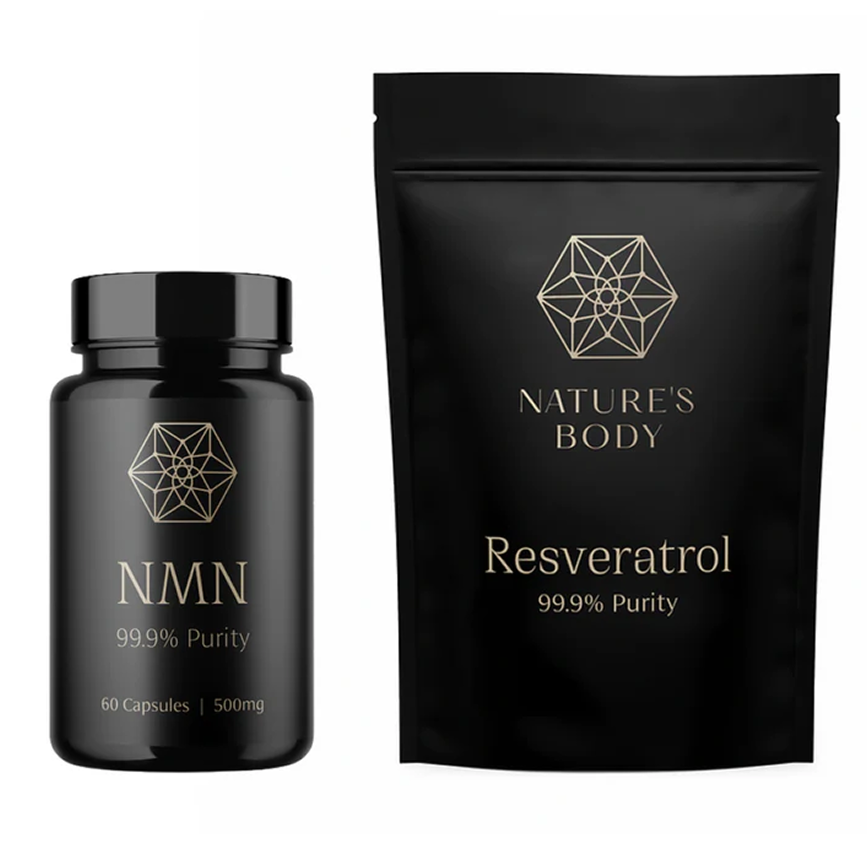 Pure NMN & Resveratrol Kit - Third Party Lab Tested