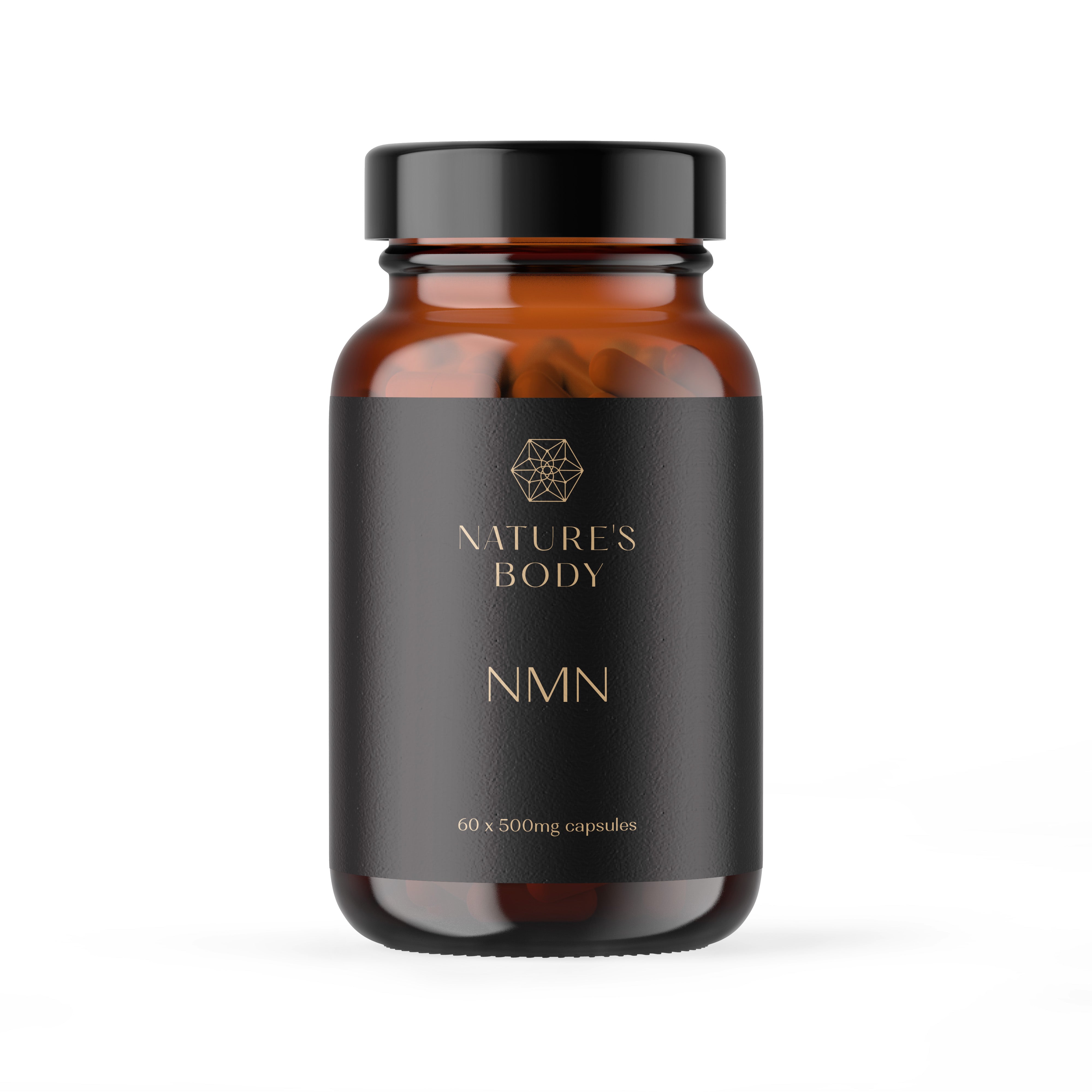 NMN 100% Pure & Stabilised (60 Capsules X 500mg) Third Party Tested (Australian Made)
