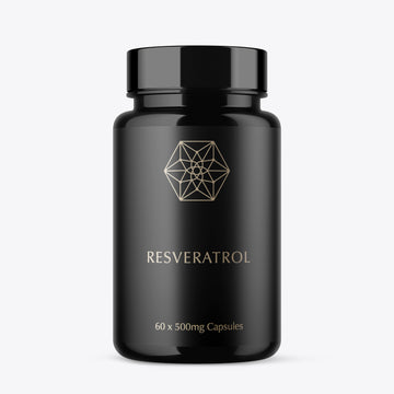 Resveratrol Capsules 100% Pure (60 x 500mg) Third Party Tested