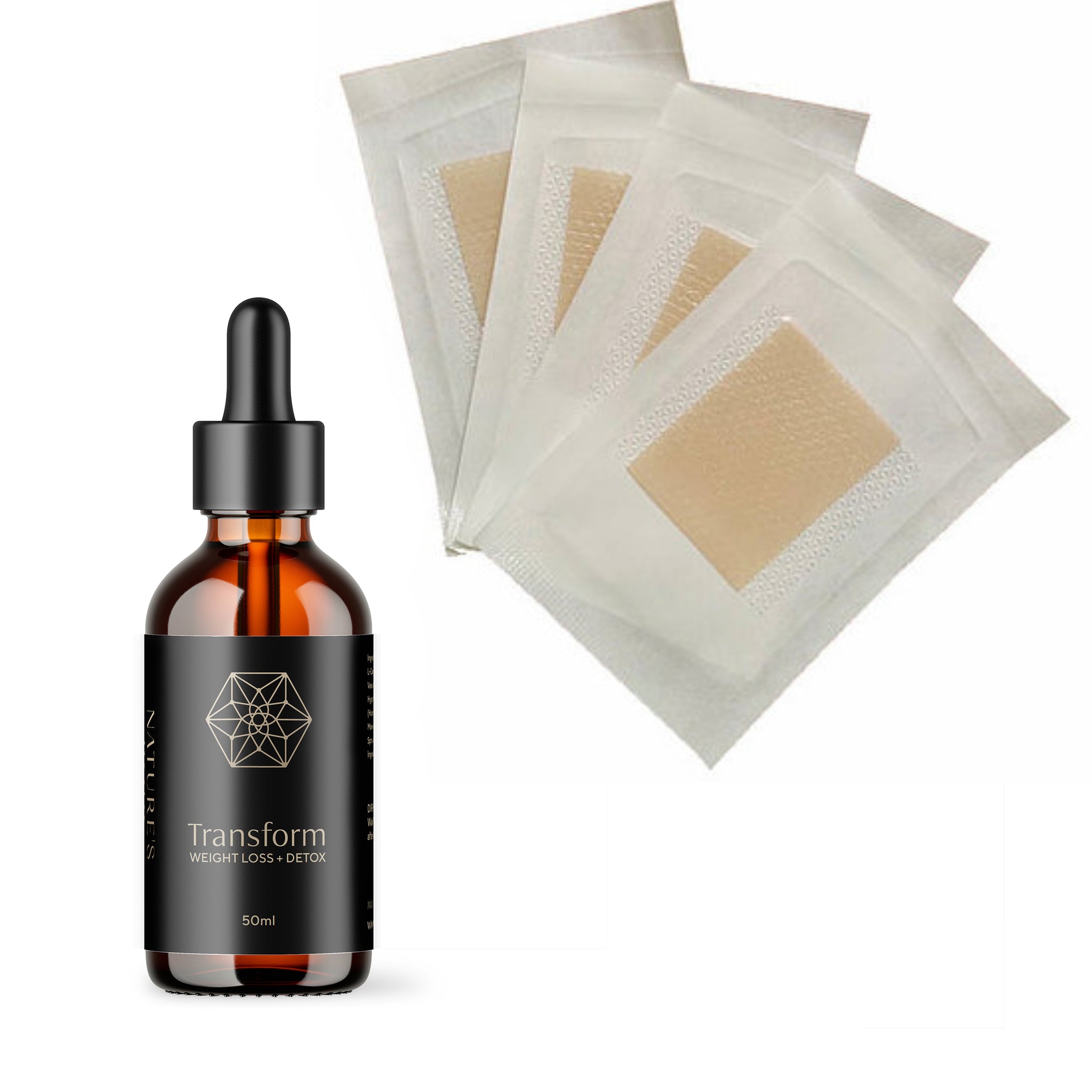 Transform Weight Loss Drops & Patches - Supercharge Combo (30 Days)